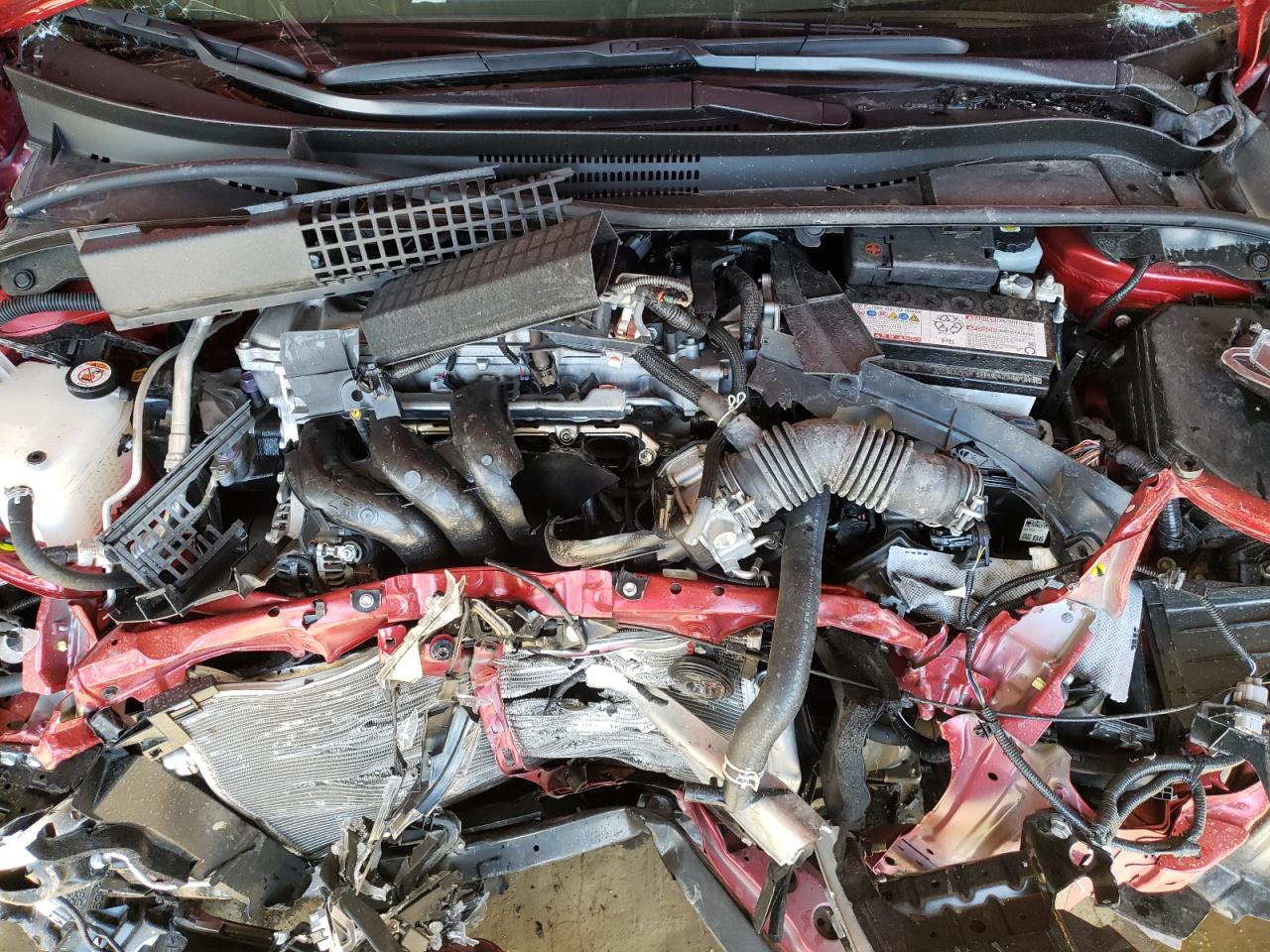 Photo 7 from auction – 2021 TOYOTA COROLLA LE with VIN JTDEPMAEXMJ161572