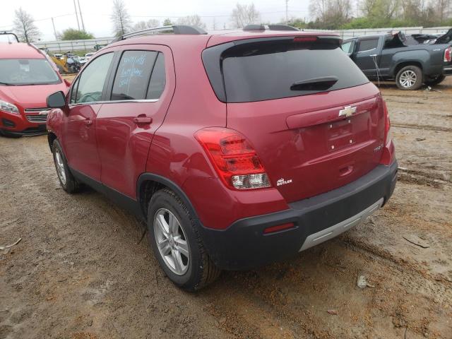 Photo 3 from auction – 2015 CHEVROLET TRAX 1LT with VIN KL7CJLSB0FB252528