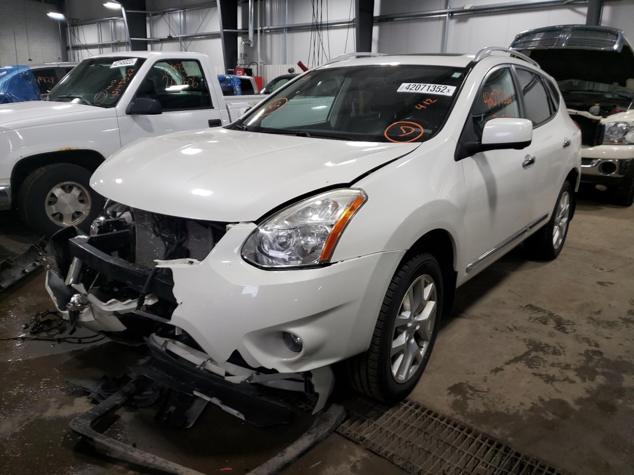 Photo 2 from auction – 2012 NISSAN ROGUE S with VIN JN8AS5MV3CW365604