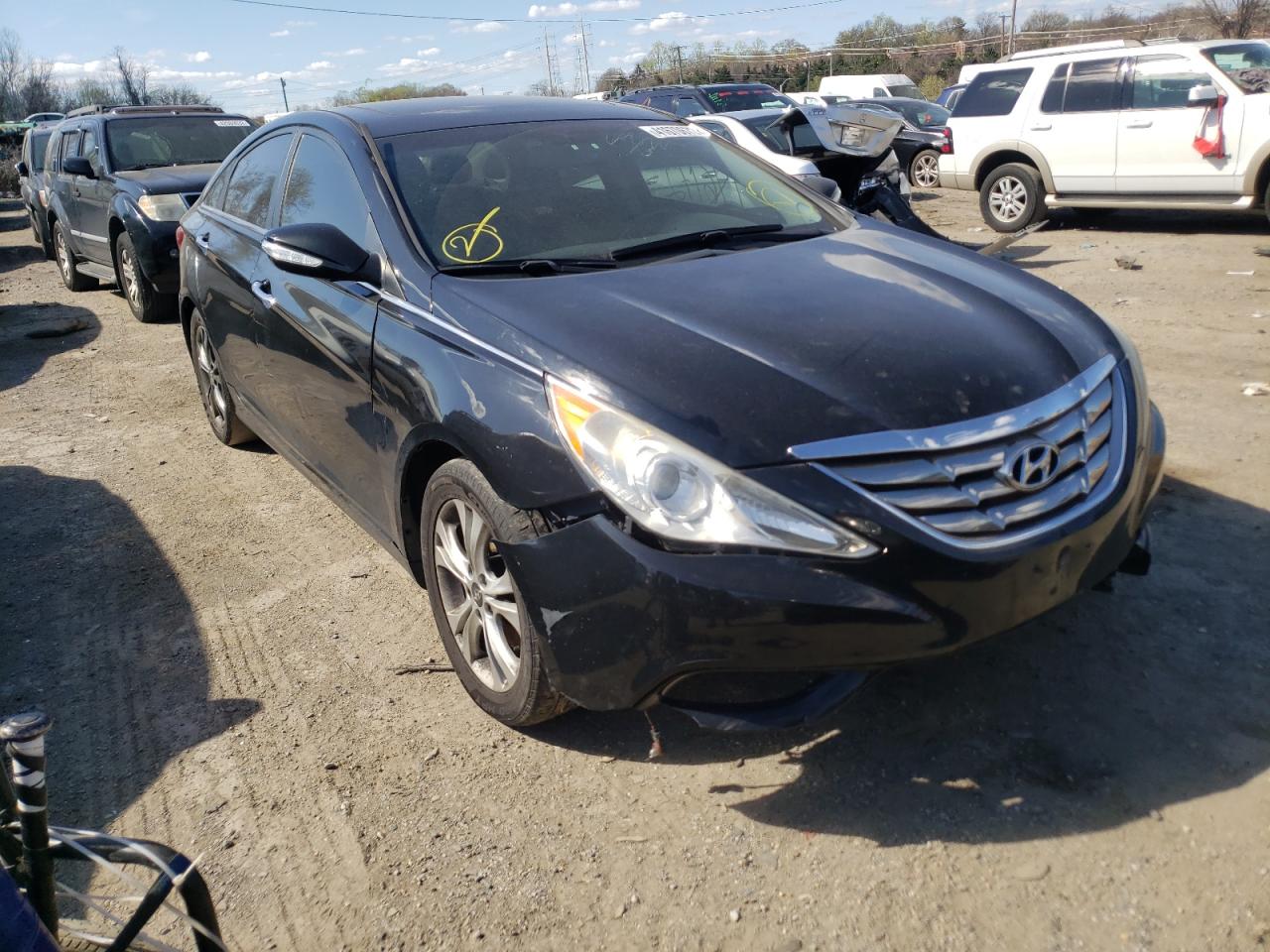 Photo 1 from auction – 2013 HYUNDAI SONATA SE with VIN 5NPEC4AC3DH637972