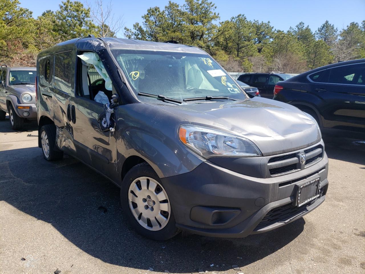 RAM PROMASTER 2016 with VIN ZFBERFAT2G6A95990 - Photo from auction