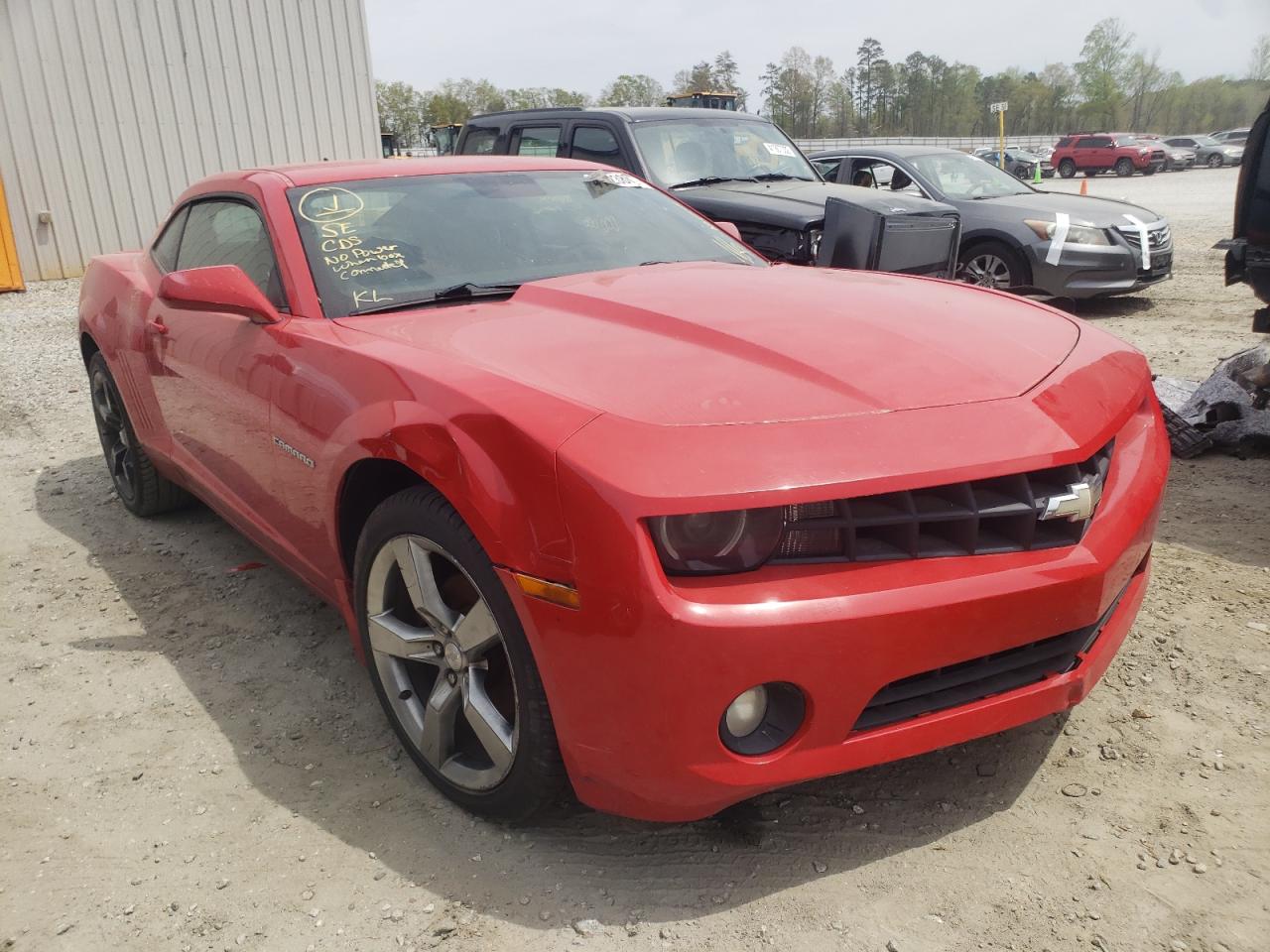 CHEVROLET CAMARO LT 2010 with VIN 2G1FB1EV2A9101118 - Photo from auction
