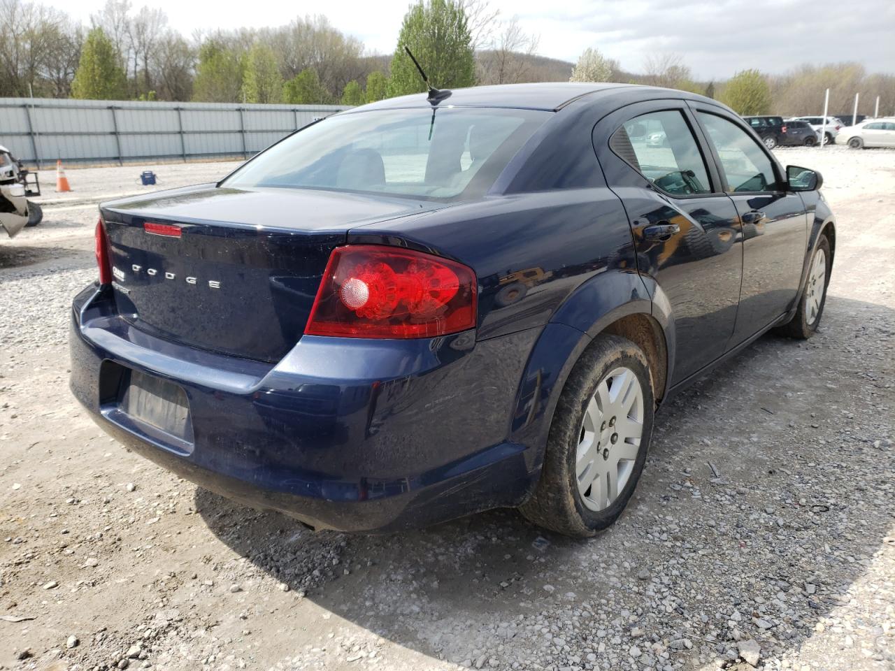 Photo 4 from auction – 2013 DODGE AVENGER SE with VIN 1C3CDZAG6DN749495