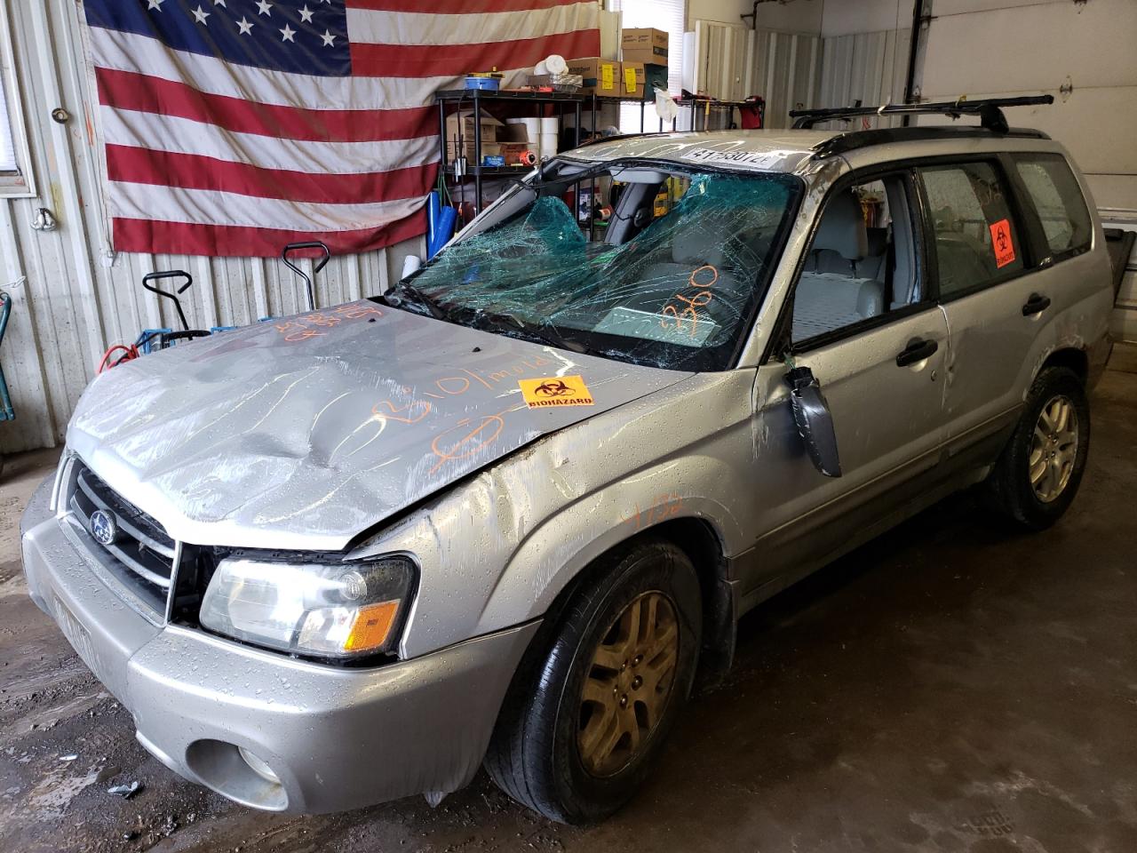 Photo 2 from auction – 2003 SUBARU FORESTER 2 with VIN JF1SG656X3G710545