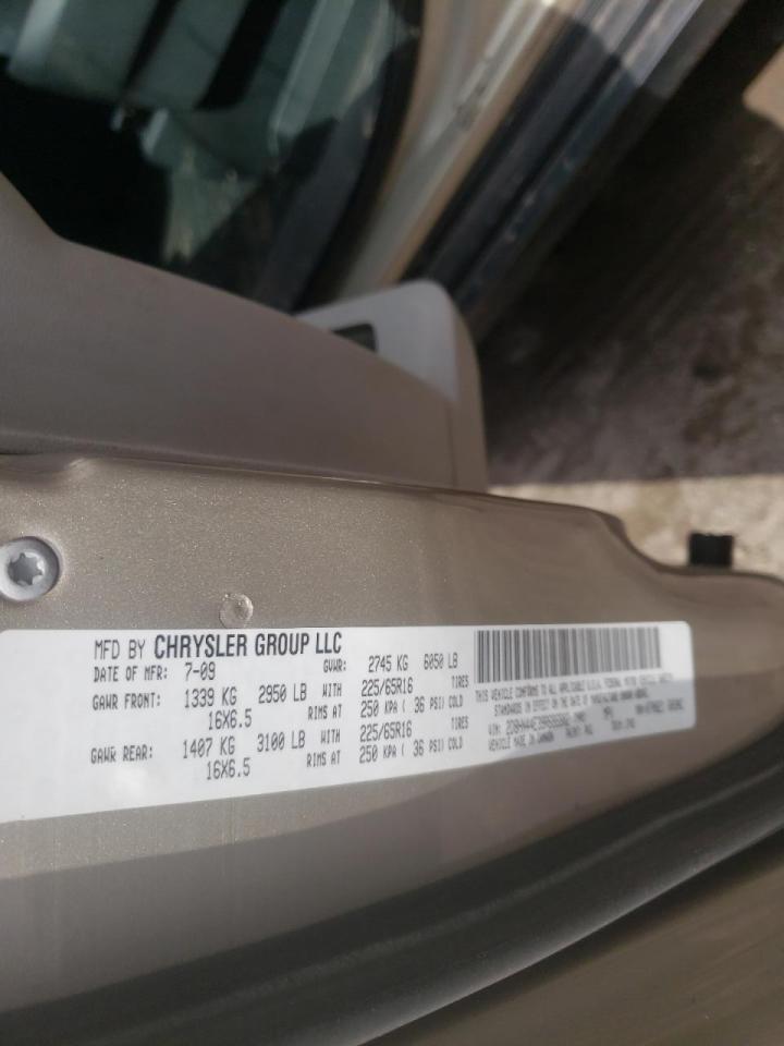 Photo 10 from auction – 2009 DODGE GRAND CARA with VIN 2D8HN44E39R686802