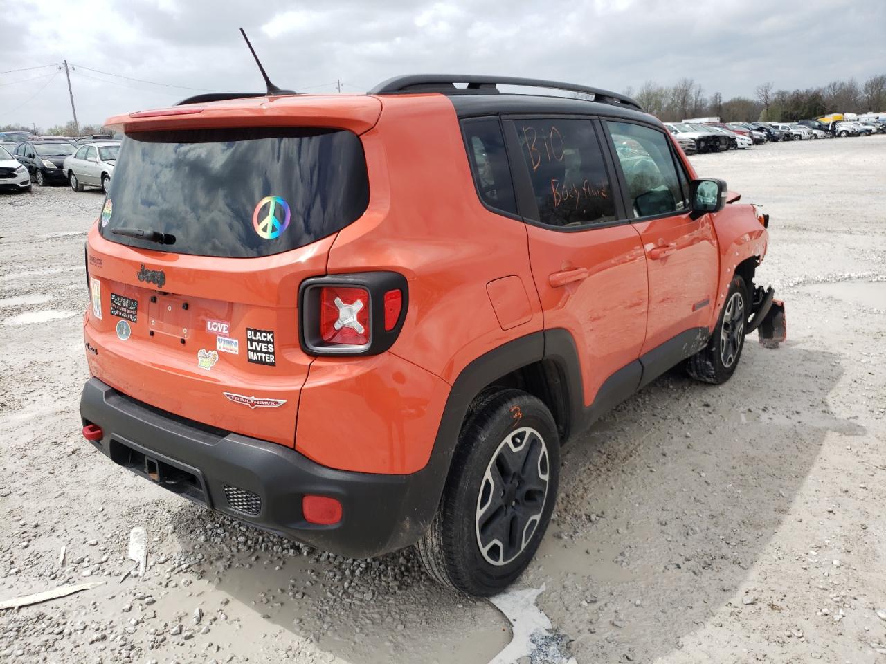 Photo 4 from auction – 2016 JEEP RENEGADE T with VIN ZACCJBCTXGPC56324