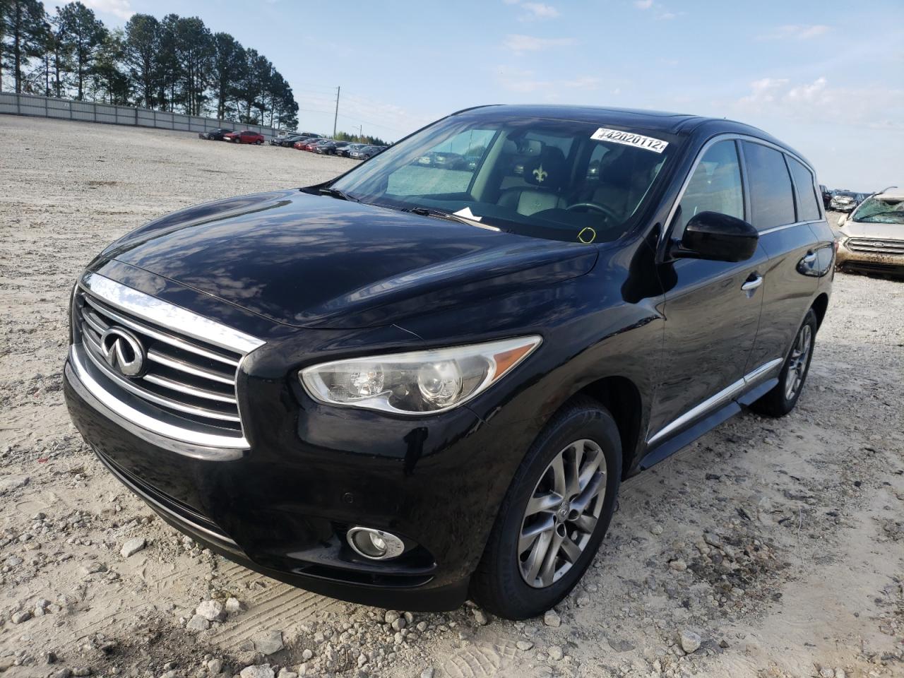 Photo 2 from auction – 2013 INFINITI JX35 with VIN 5N1AL0MN7DC334592