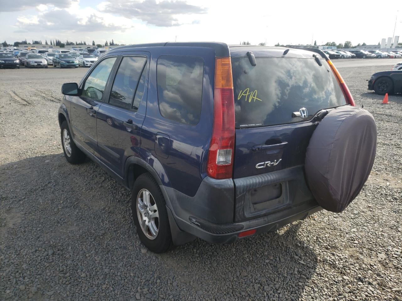 Photo 3 from auction – 2002 HONDA CR-V EX with VIN JHLRD78882C041060