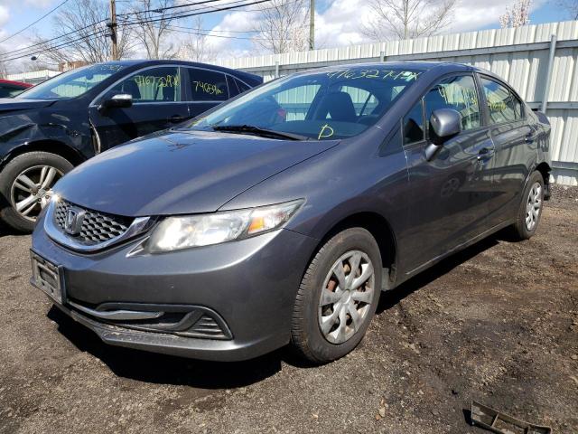 Photo 2 from auction – 2013 HONDA CIVIC LX with VIN 2HGFB2F5XDH541286