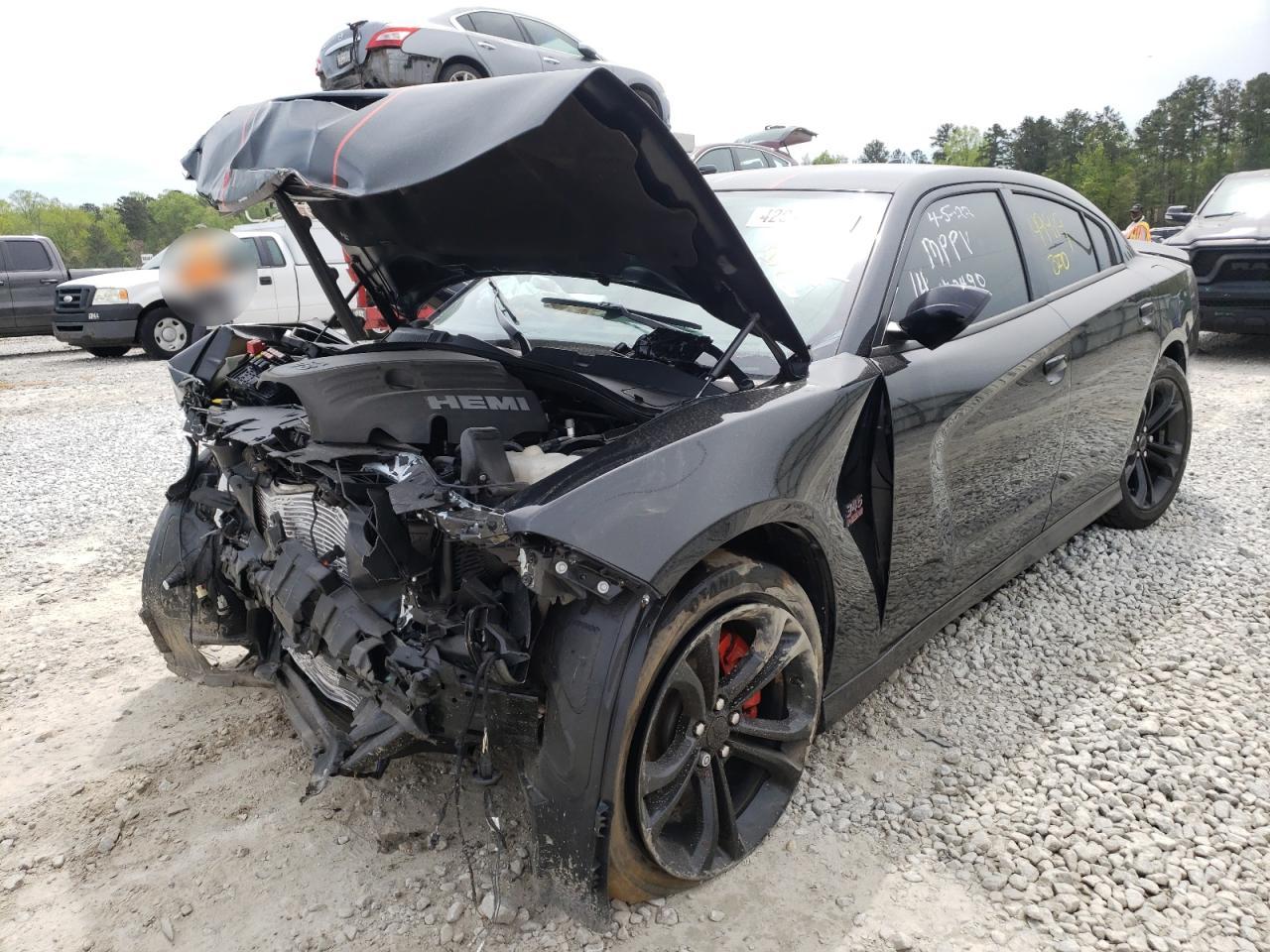 Photo 2 from auction – 2020 DODGE CHARGER R/ with VIN 2C3CDXCTXLH142490