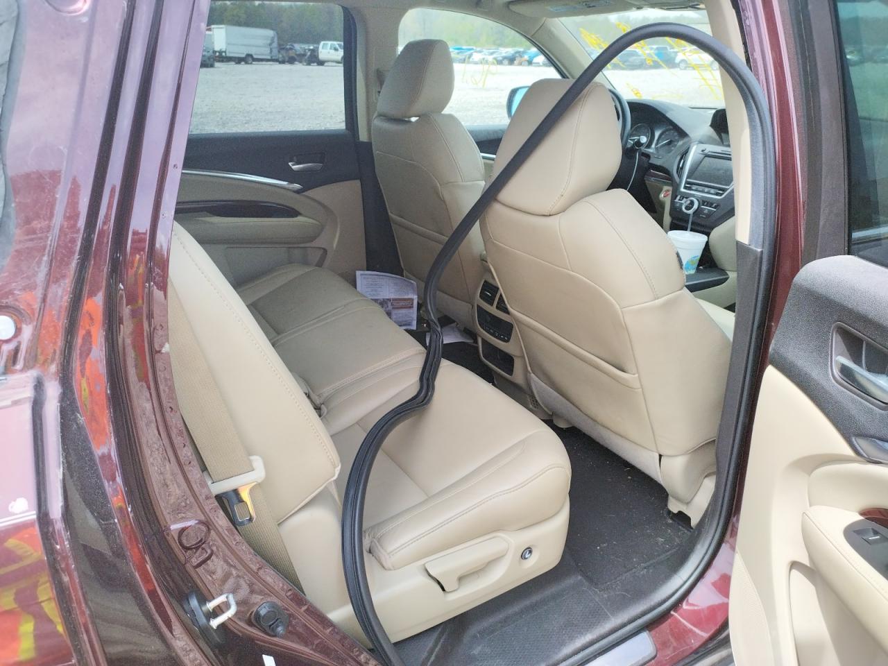 Photo 6 from auction – 2016 ACURA MDX with VIN 5FRYD3H23GB014824