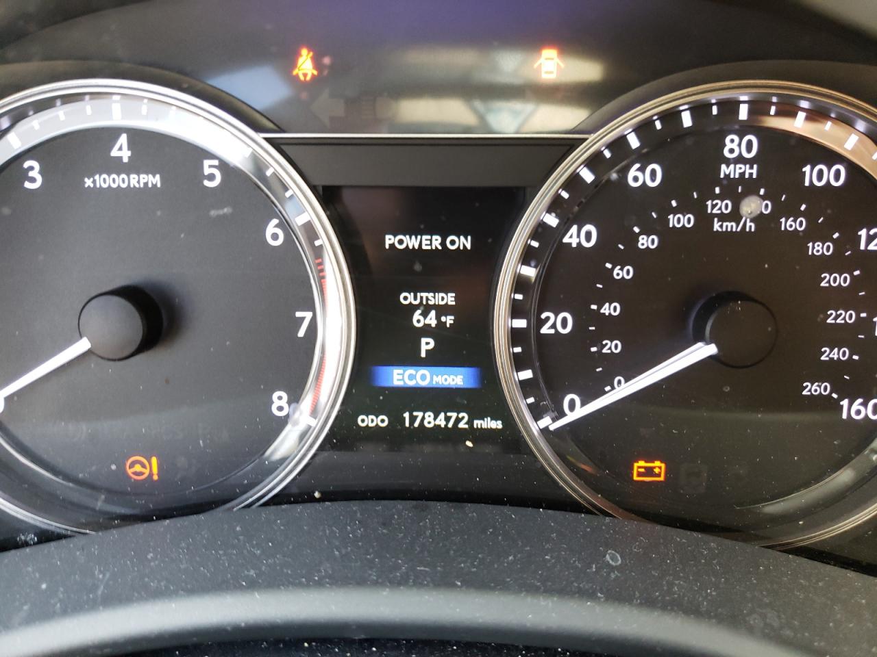 Photo 8 from auction – 2013 LEXUS GS 350 with VIN JTHCE1BL2D5003842