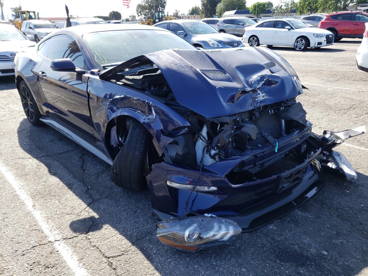 FORD MUSTANG 2019 with VIN 1FA6P8TH8K5143859 - Photo from auction