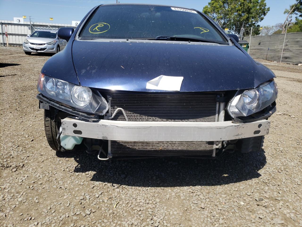 Photo 9 from auction – 2007 HONDA CIVIC LX with VIN JHMFA16537S005285