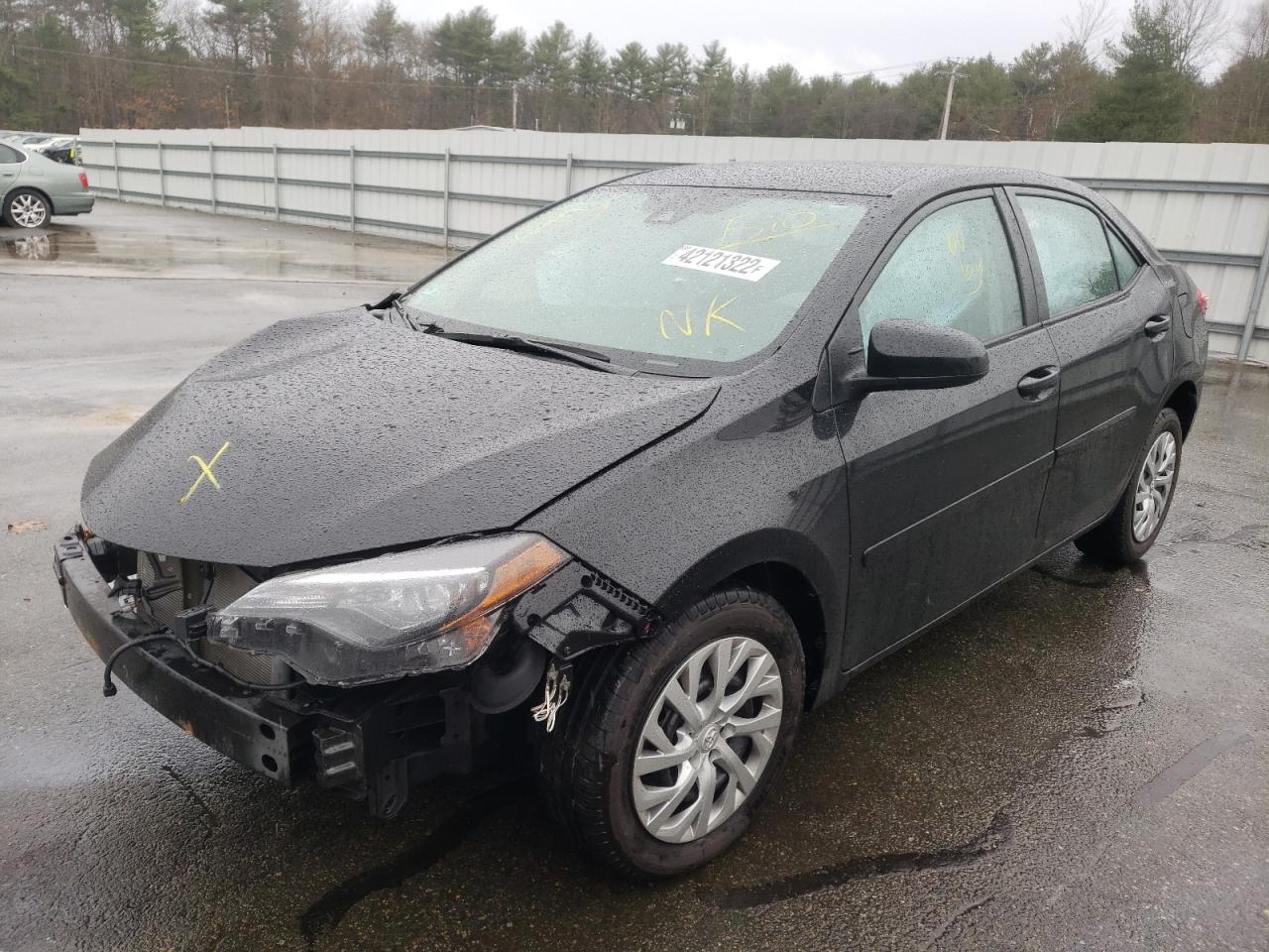 Photo 2 from auction – 2019 TOYOTA COROLLA L with VIN 2T1BURHE1KC189381