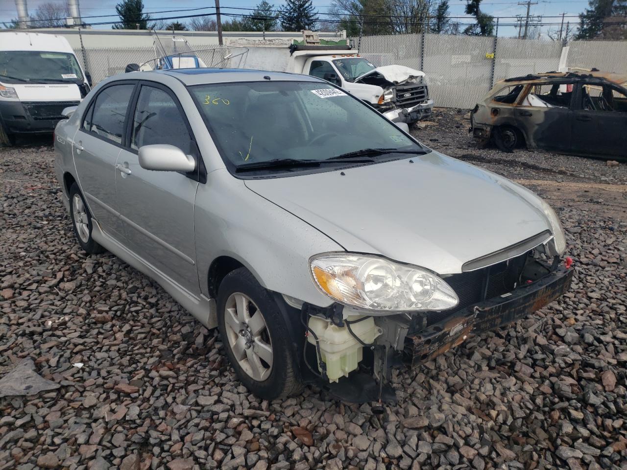 TOYOTA COROLLA CE 2004 with VIN 2T1BR32E94C173200 - Photo from auction