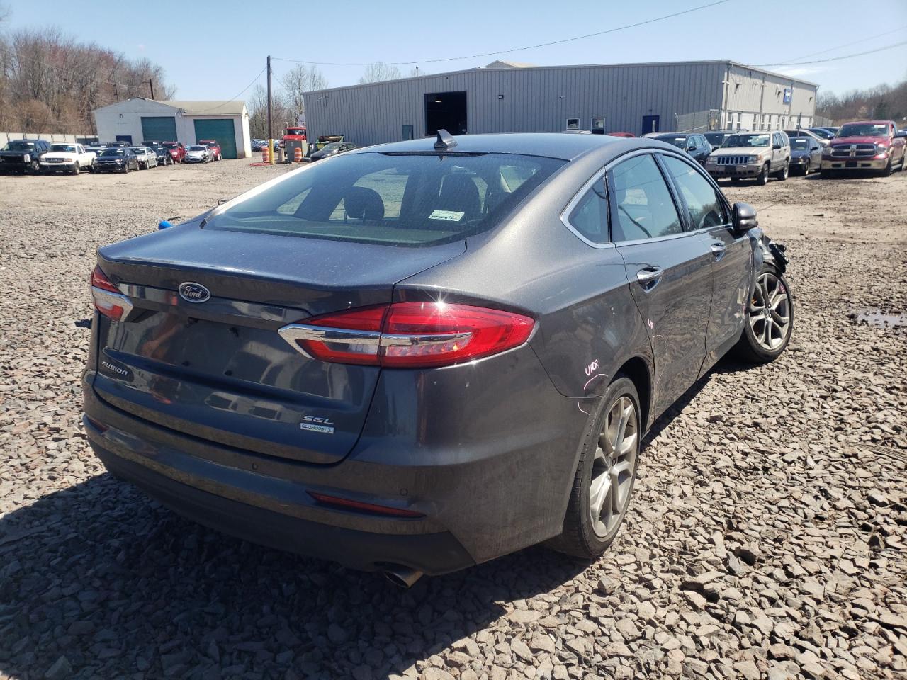 Photo 4 from auction – 2019 FORD FUSION SEL with VIN 3FA6P0CD7KR150653