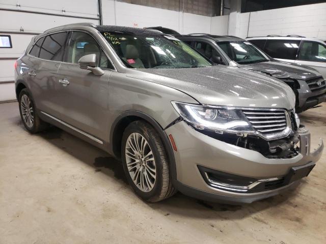 LINCOLN MKX RESERV 2017 with VIN 2LMPJ6LR2HBL12713 - Photo from auction