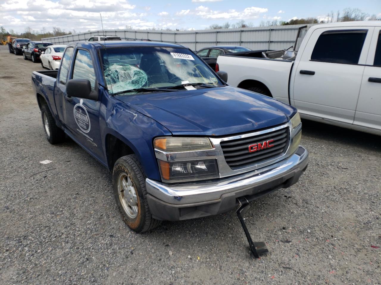 GMC CANYON 2005 with VIN 1GTCS198058165769 - Photo from auction