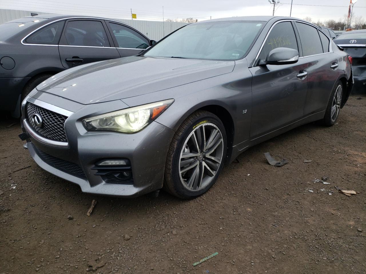 Photo 2 from auction – 2014 INFINITI Q50 BASE with VIN JN1BV7ARXEM699432
