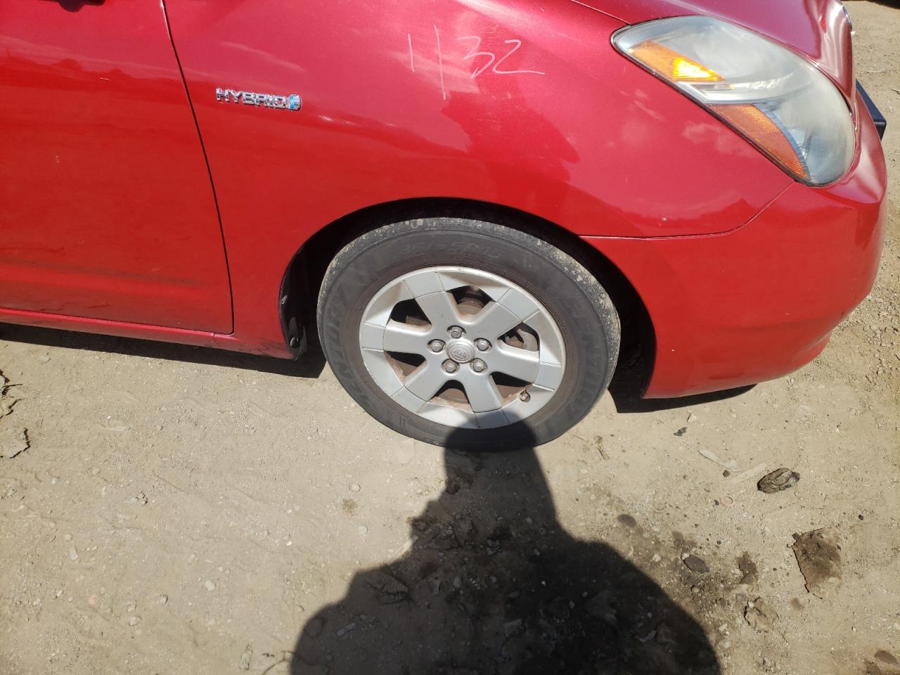 Photo 9 from auction – 2008 TOYOTA PRIUS with VIN JTDKB20U383369155