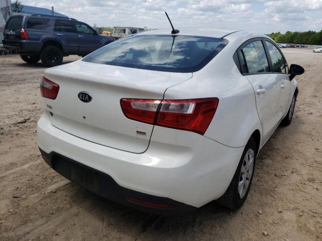 Photo 4 from auction – 2013 KIA RIO LX with VIN KNADM4A34D6238021