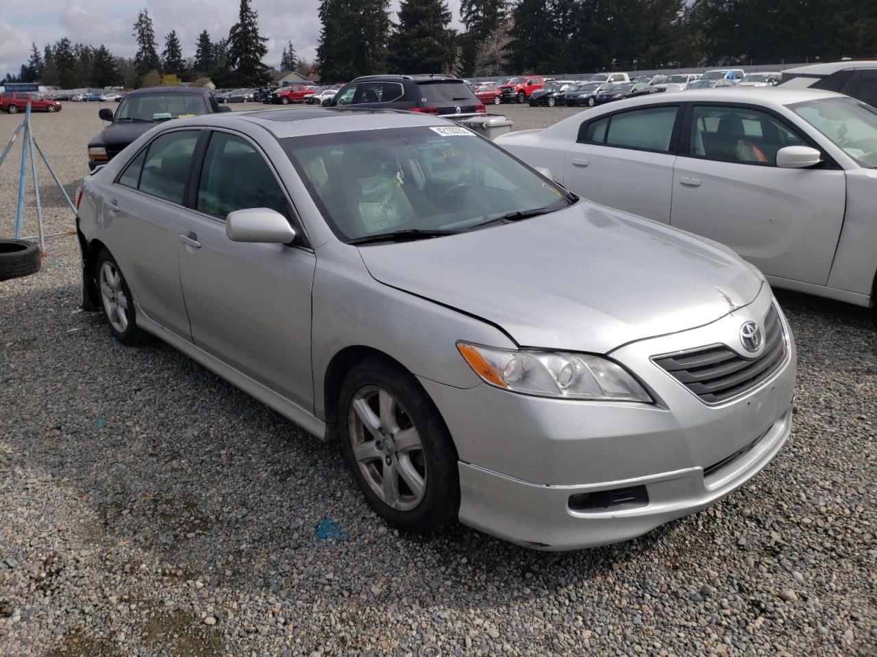 TOYOTA CAMRY CE 2007 with VIN 4T1BE46K87U554024 - Photo from auction