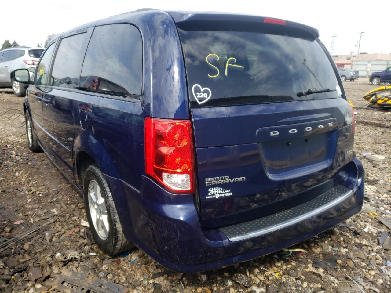 Photo 3 from auction – 2012 DODGE GRAND CARA with VIN 2C4RDGCG2CR301859