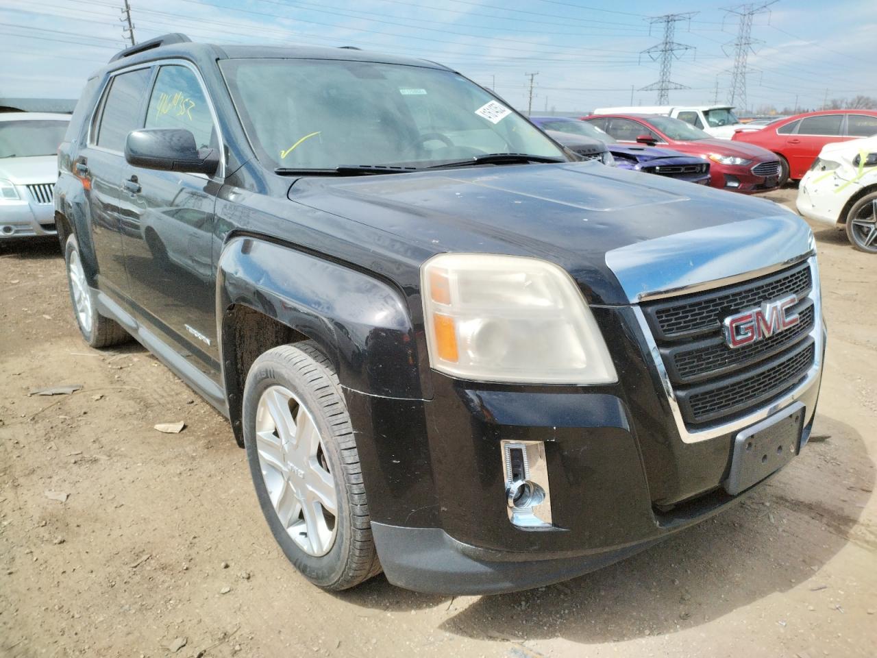 GMC TERRAIN SL 2010 with VIN 2CTFLGEW2A6390135 - Photo from auction