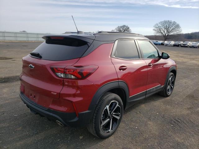 Photo 4 from auction – 2021 CHEVROLET TRAILBLAZE with VIN KL79MUSL4MB124581