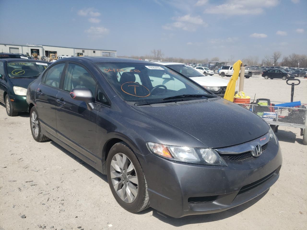 Photo 1 from auction – 2010 HONDA CIVIC EXL with VIN 19XFA1F93AE040620