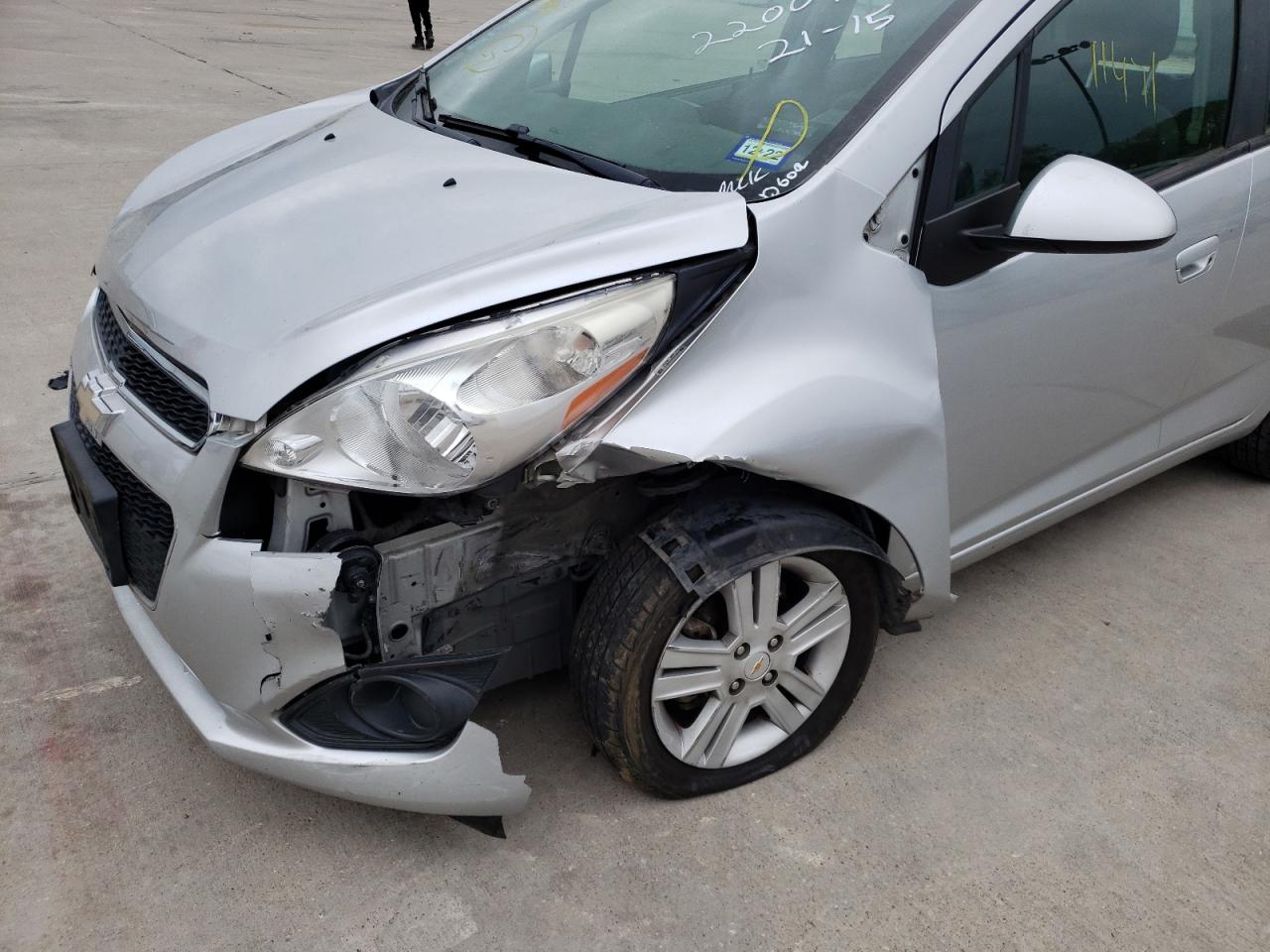Photo 9 from auction – 2015 CHEVROLET SPARK 1LT with VIN KL8CD6S99FC738542