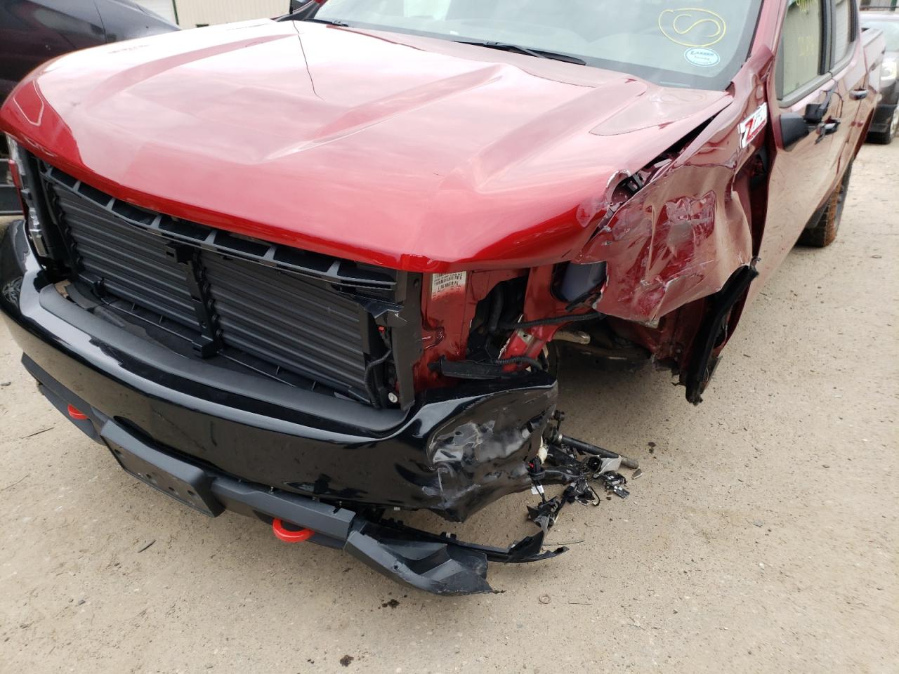 Photo 9 from auction – 2021 CHEVROLET SILVERADO with VIN 1GCPYFED8MZ173532