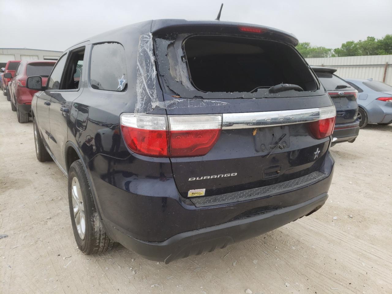 Photo 9 from auction – 2013 DODGE DURANGO SX with VIN 1C4RDHAG0DC659769