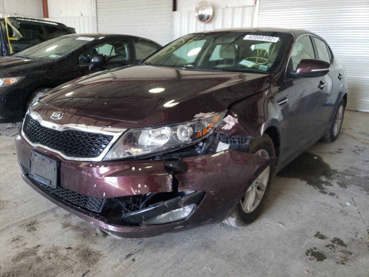 Photo 2 from auction – 2013 KIA OPTIMA LX with VIN 5XXGM4A74DG230795