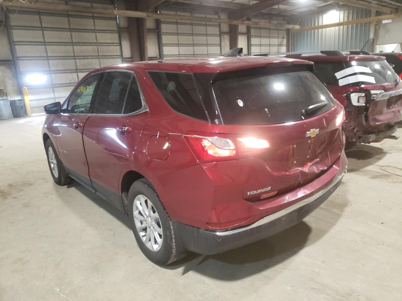 Photo 3 from auction – 2018 CHEVROLET EQUINOX LT with VIN 3GNAXJEV0JS573329