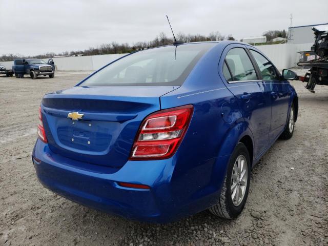 Photo 4 from auction – 2017 CHEVROLET SONIC LT with VIN 1G1JD5SH1H4159874