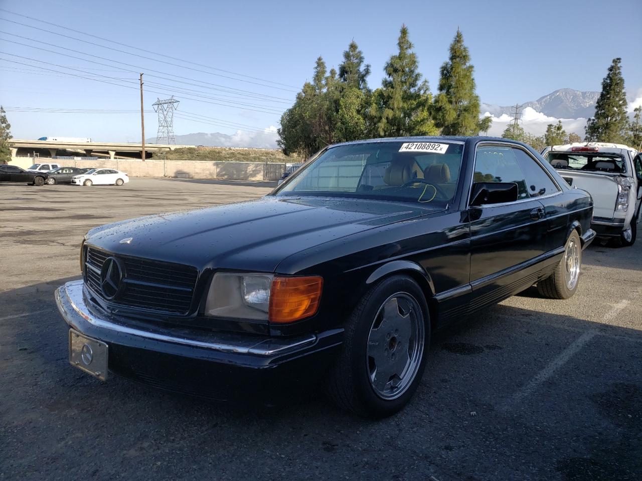 Photo 2 from auction – 1983 MERCEDES-BENZ 560SEC with VIN WDBCA43A9DB006314