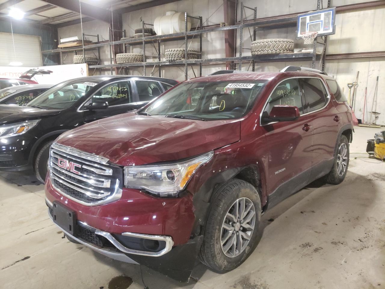 Photo 2 from auction – 2017 GMC ACADIA SLE with VIN 1GKKNLLA1HZ271032