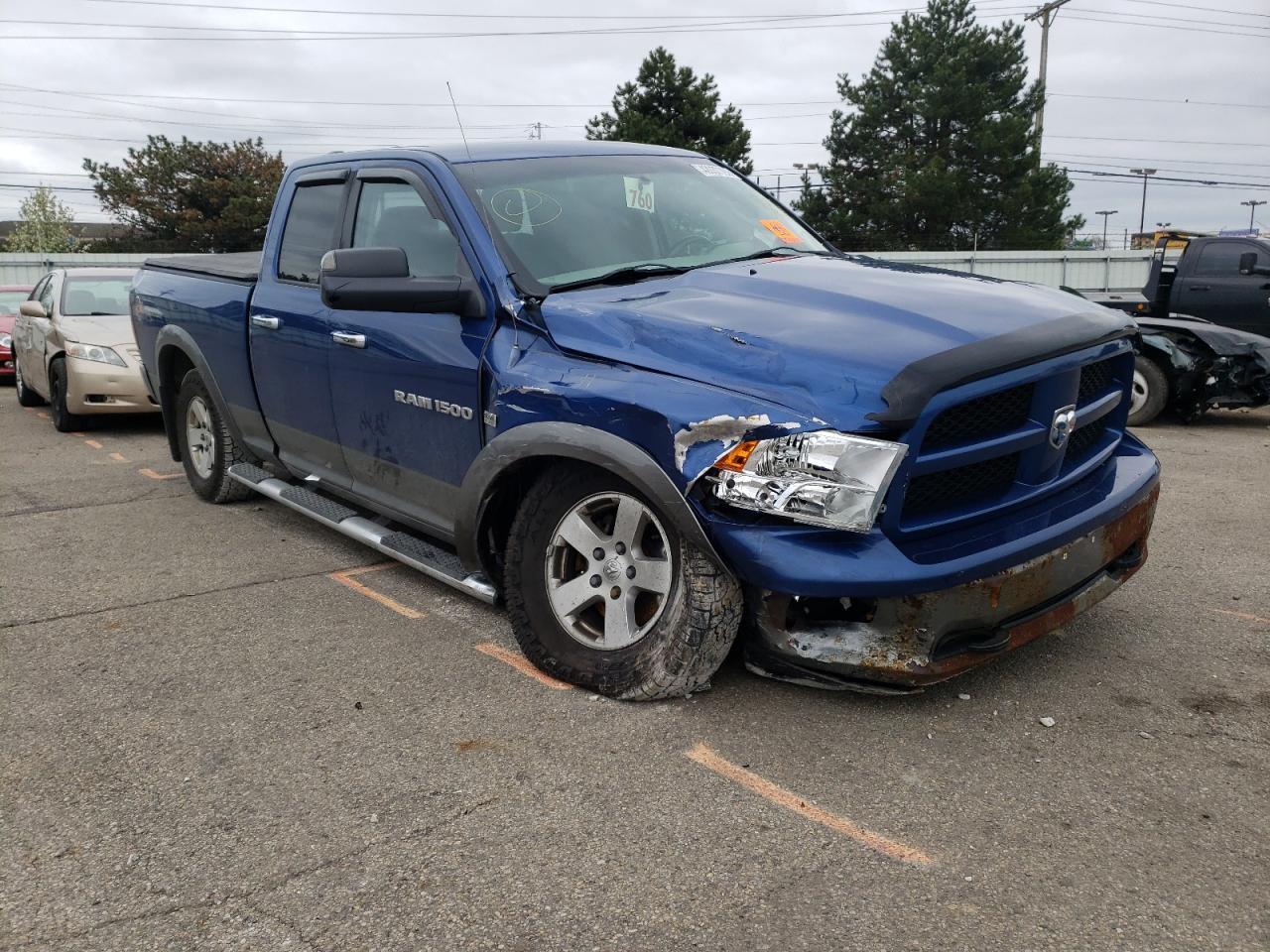 DODGE RAM 1500 2011 with VIN 1D7RV1GT3BS700039 - Photo from auction