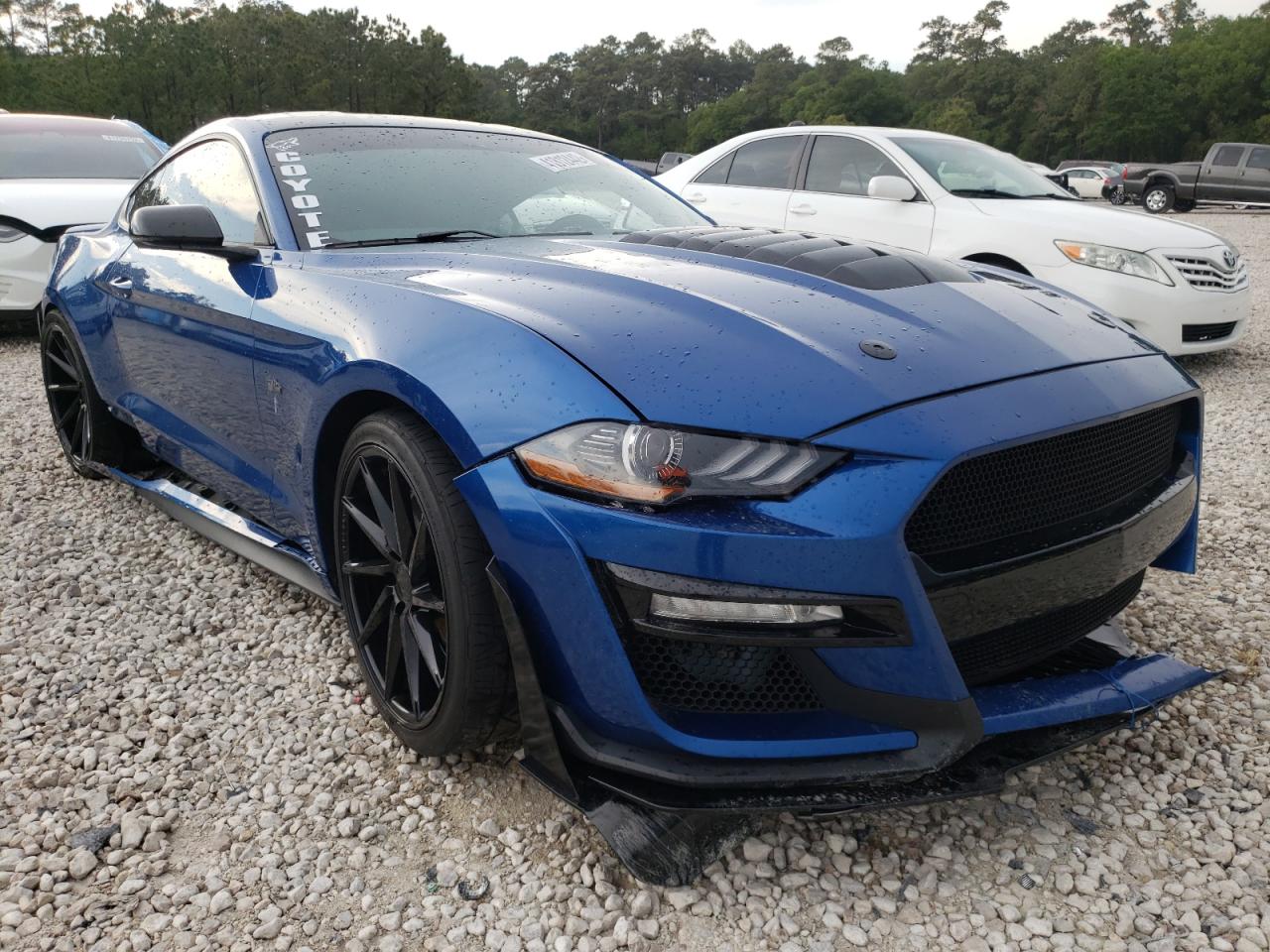 FORD MUSTANG GT 2018 with VIN 1FA6P8CF2J5163358 - Photo from auction