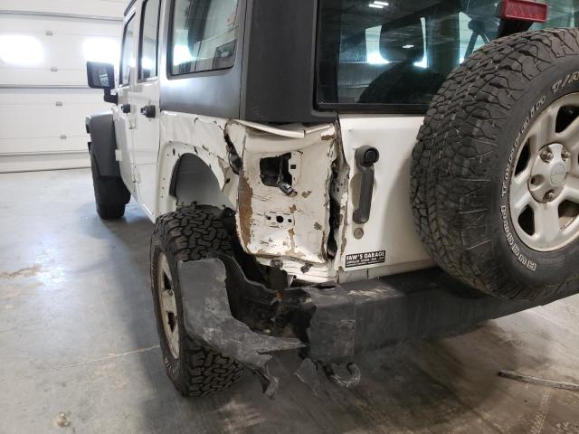 Photo 9 from auction – 2014 JEEP WRANGLER U with VIN 1C4BJWKGXEL235983