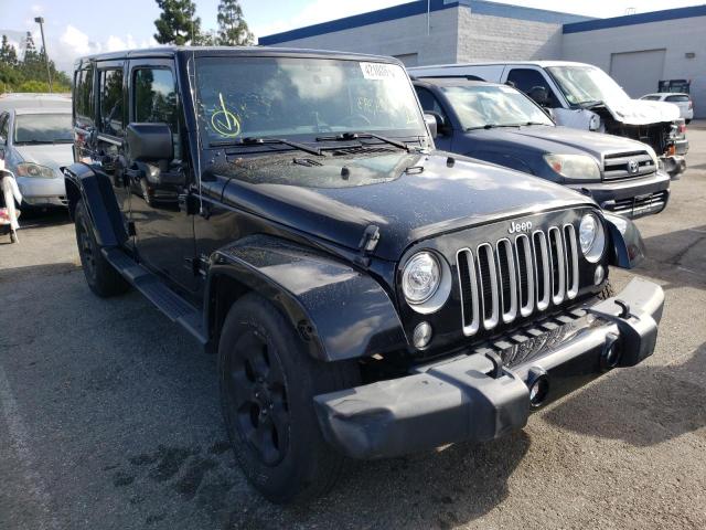 JEEP WRANGLER U 2017 with VIN 1C4BJWEG8HL669948 - Photo from auction
