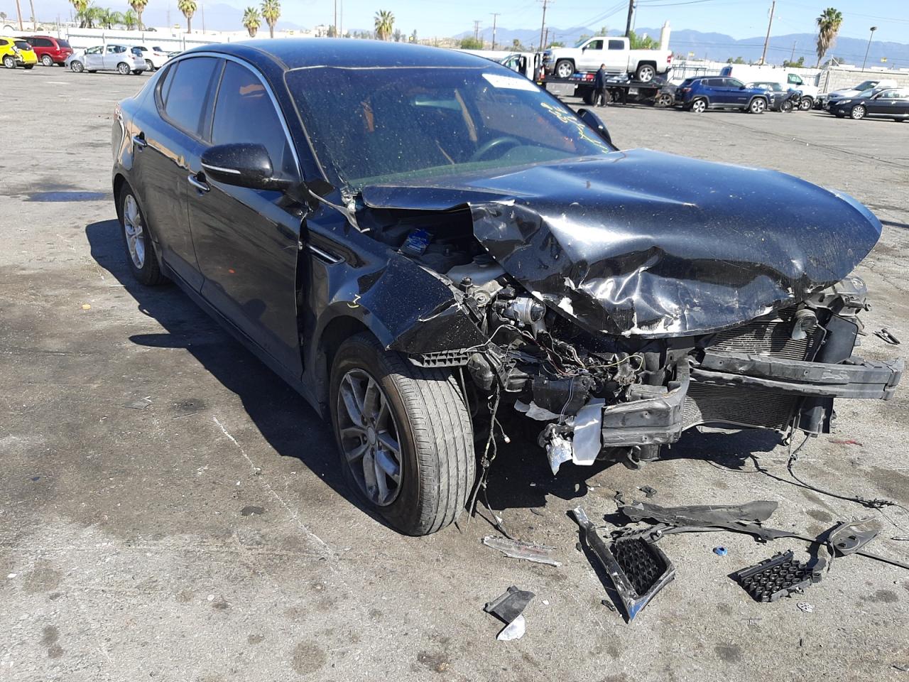 KIA OPTIMA EX 2013 with VIN 5XXGM4A79DG196238 - Photo from auction