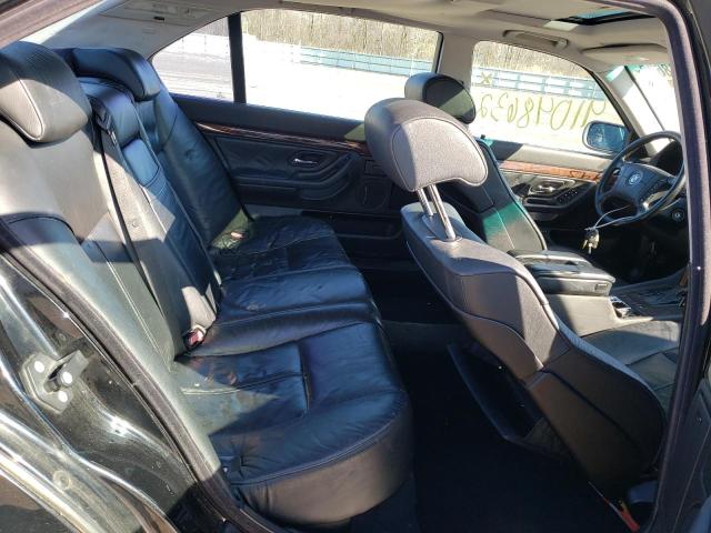 Photo 6 from auction – 2001 BMW 740 IL with VIN WBAGH83411DP27658