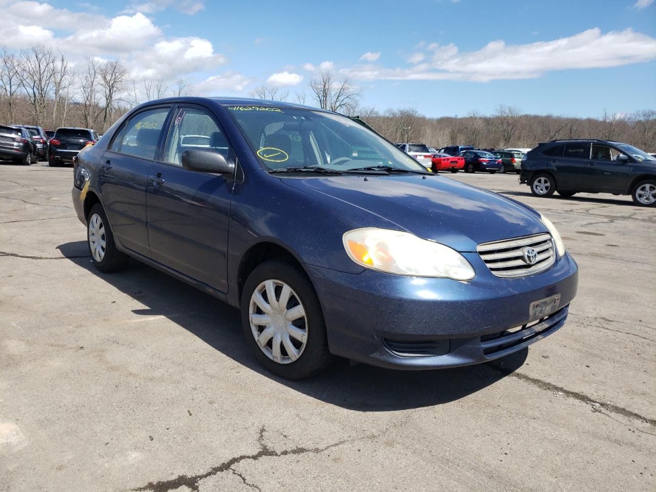 TOYOTA COROLLA CE 2004 with VIN 2T1BR32E54C251004 - Photo from auction