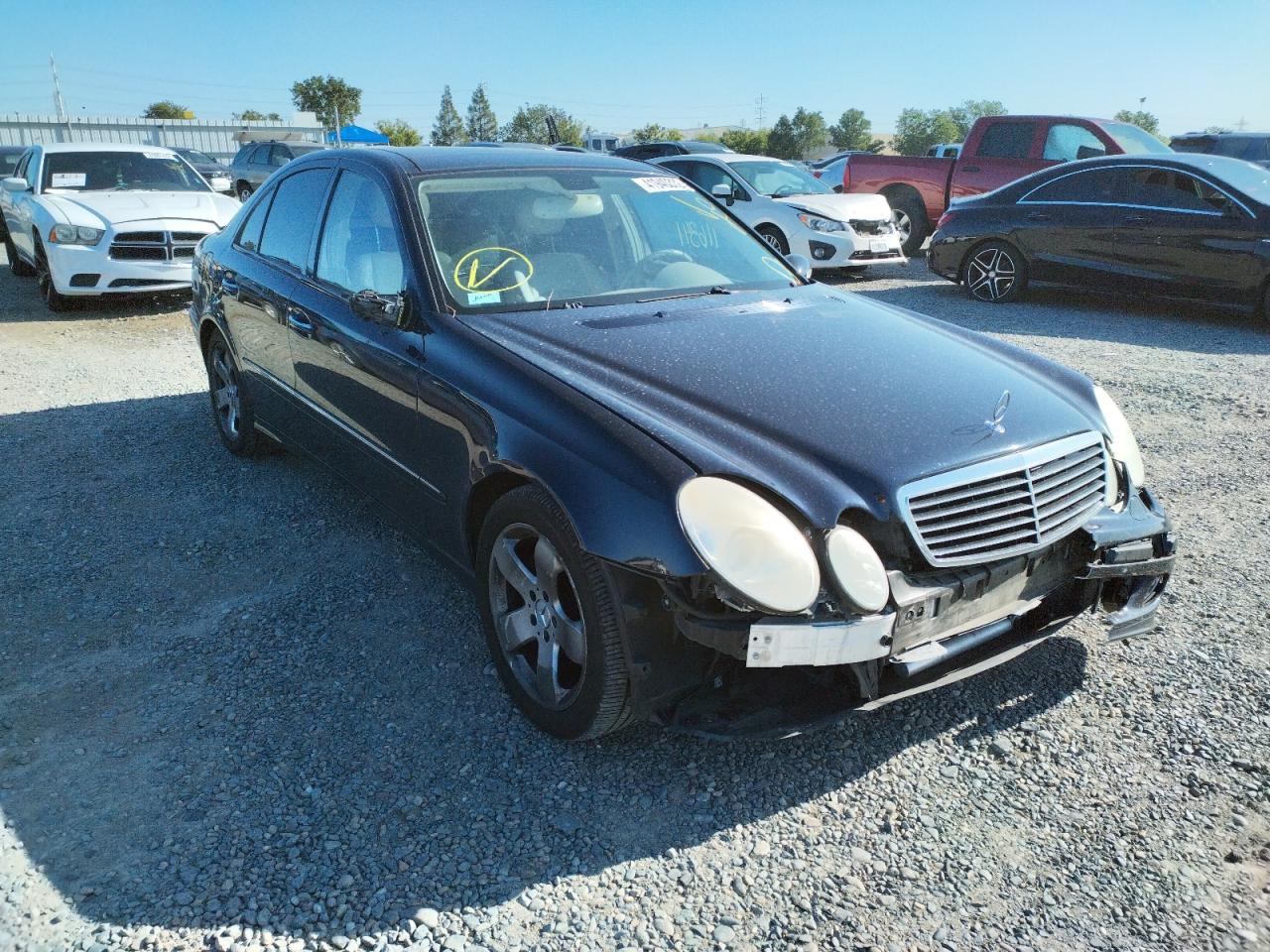 MERCEDES-BENZ E 500 2005 with VIN WDBUF70J75A624704 - Photo from auction