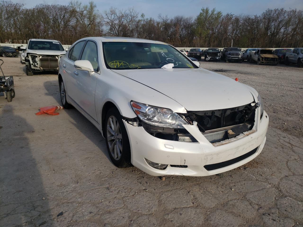 LEXUS LS 460 2012 with VIN JTHCL5EF0C5013738 - Photo from auction
