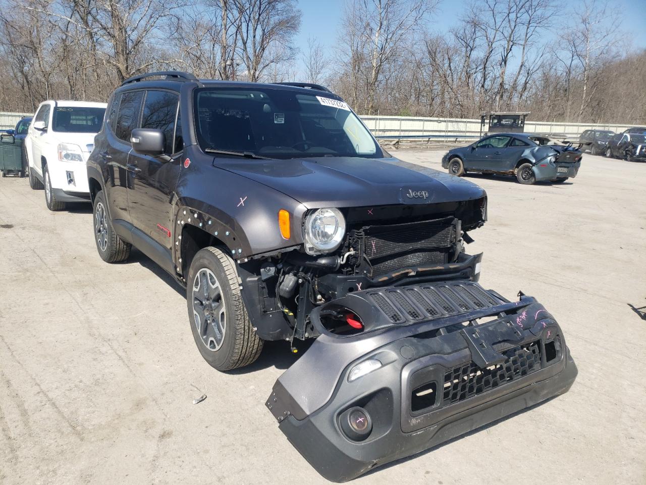 JEEP RENEGADE T 2016 with VIN ZACCJBCT6GPD79943 - Photo from auction