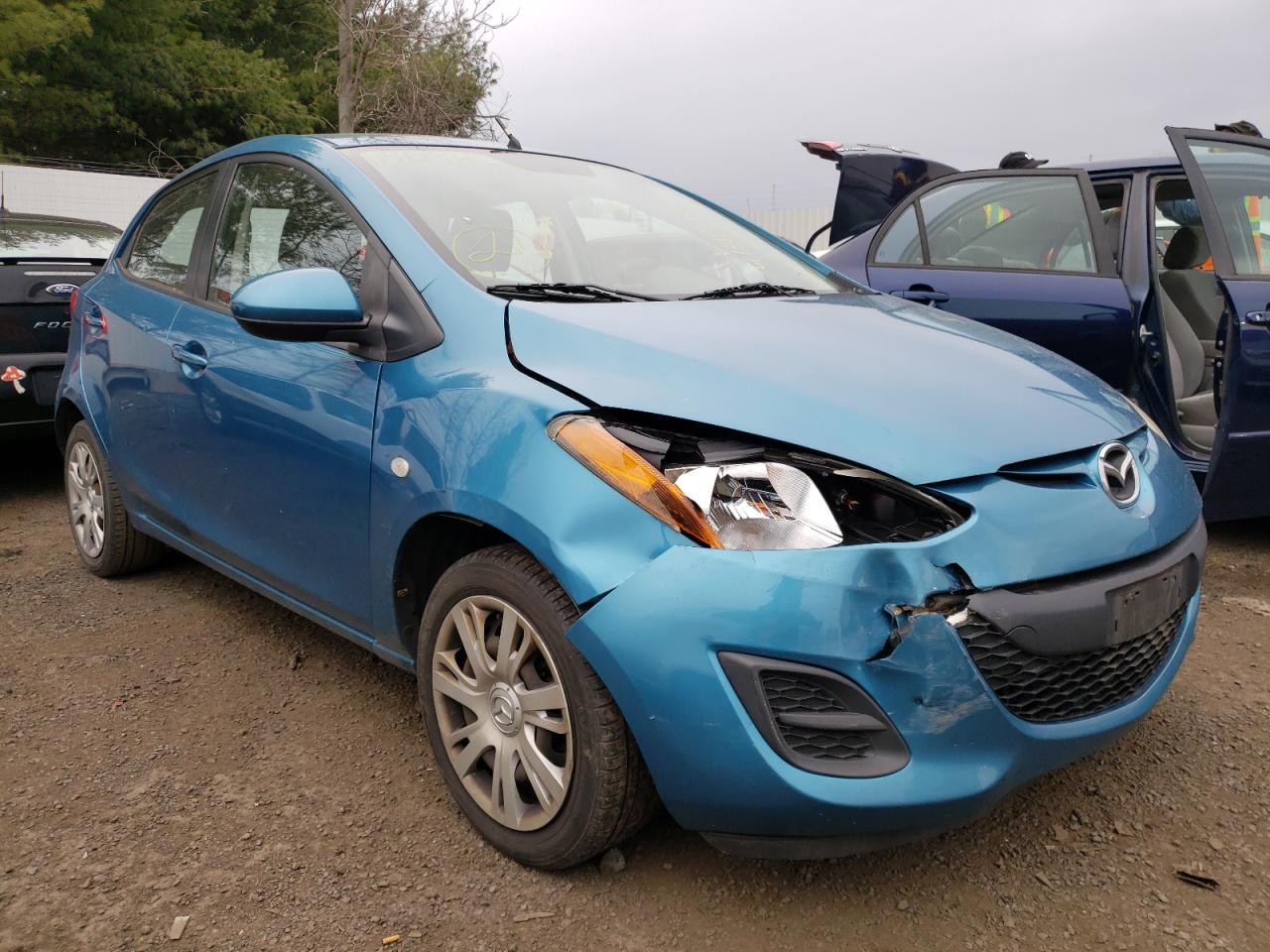 MAZDA MAZDA2 2012 with VIN JM1DE1KZ4C0133496 - Photo from auction